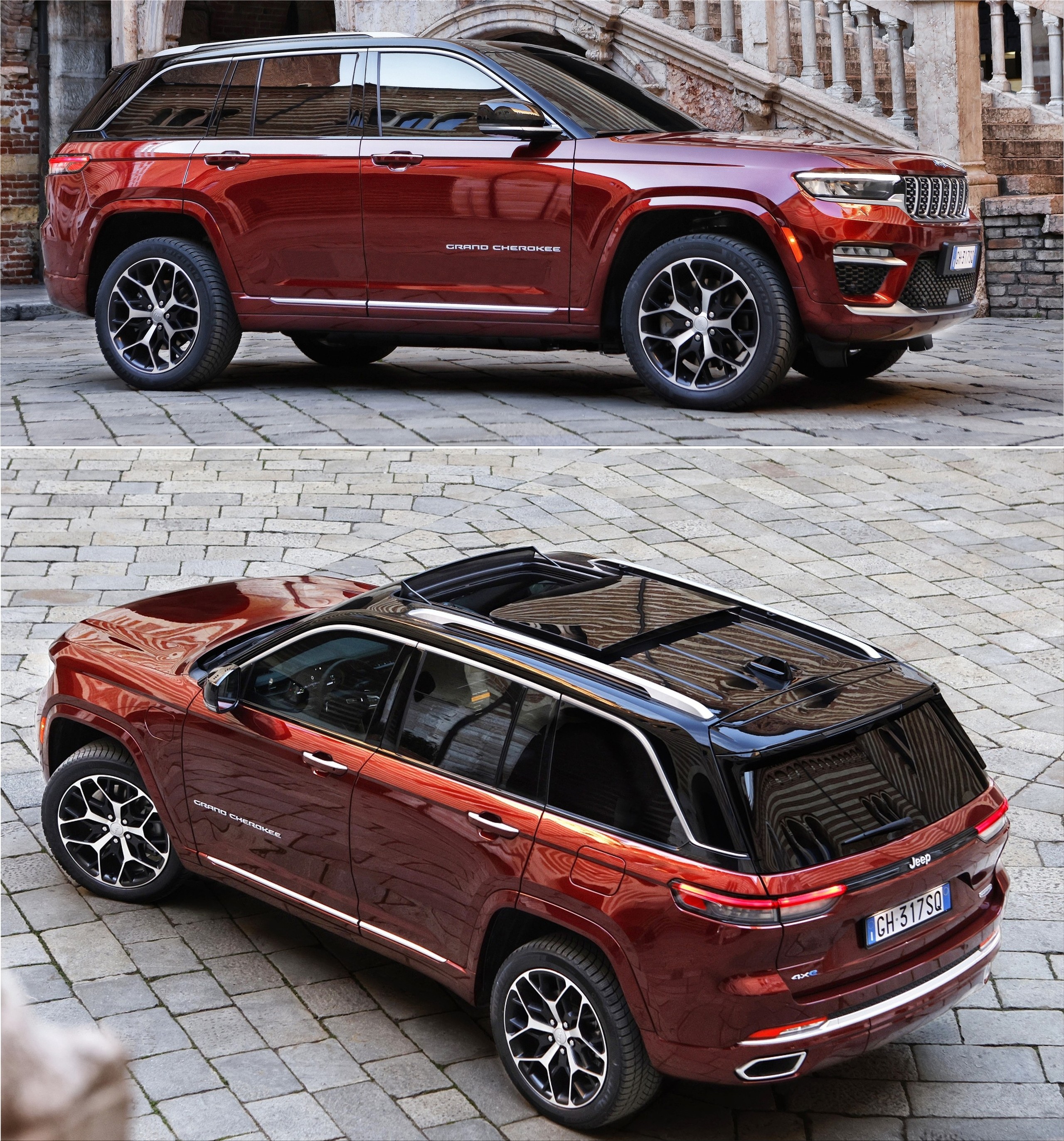 Jeep launches the new Grand Cherokee 4xe as a plugin hybrid SUV Gerane