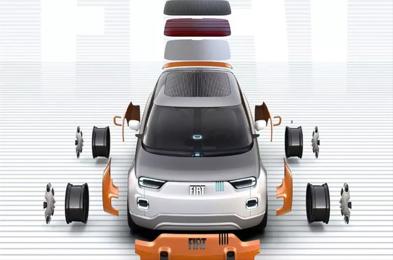 Fiat electric city car