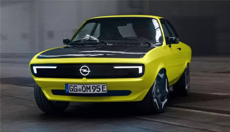 Opel Manta electric car