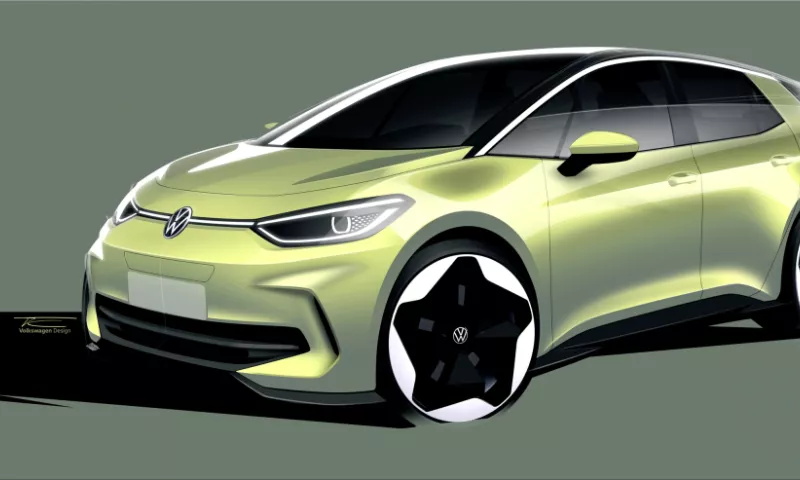 2023 Volkswagen ID3 electric car
