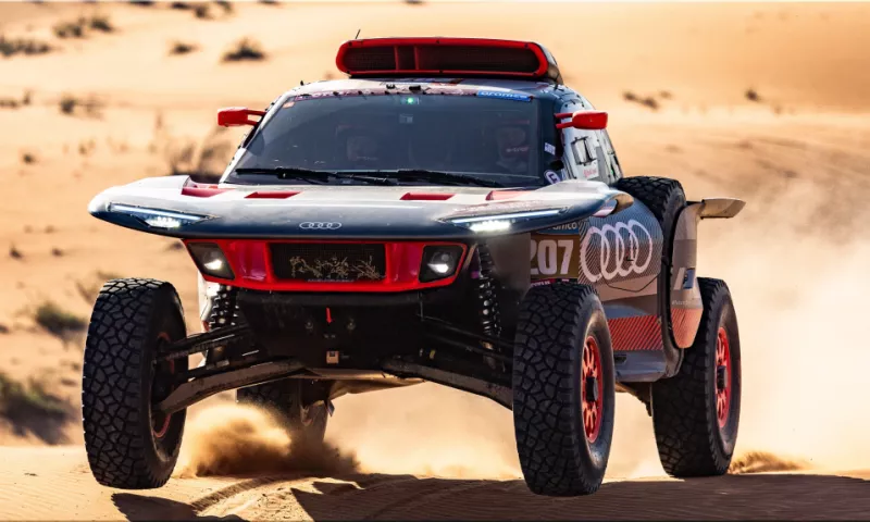 Electrifying Triumph: Audi RS Q e-tron Makes History at the 2024 Dakar Rally
