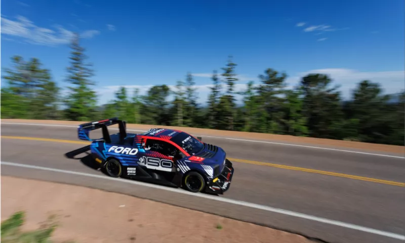 Lightning Strikes Twice: Ford Dominates Pikes Peak with F-150 SuperTruck