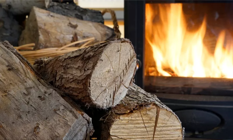 Heating with wood is a safe option