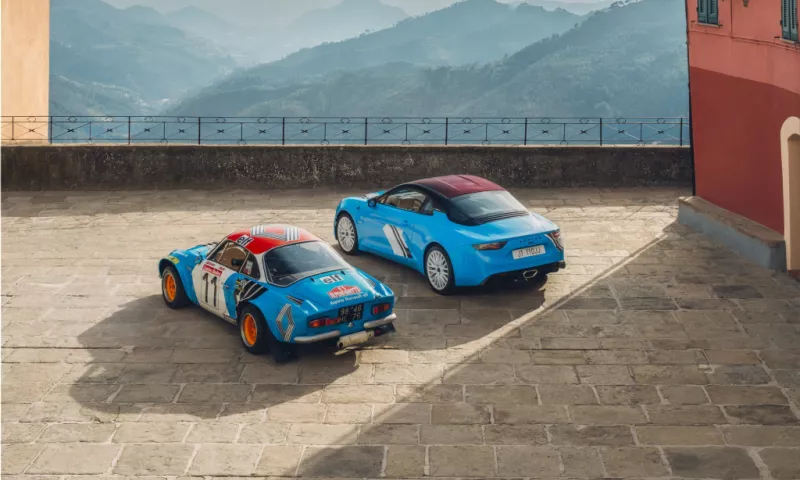 The Alpine A110 San Remo 73 is a tribute to a rally legend