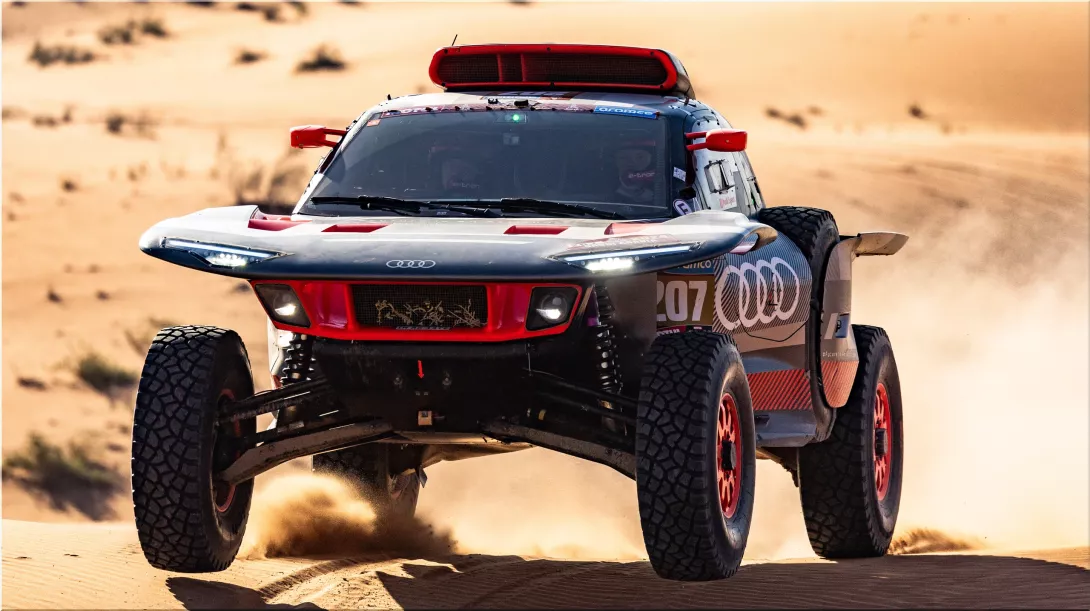Electrifying Triumph: Audi RS Q e-tron Makes History at the 2024 Dakar Rally