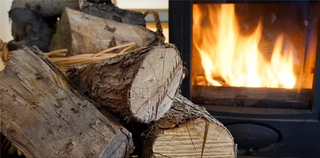 Heating with wood is a safe option