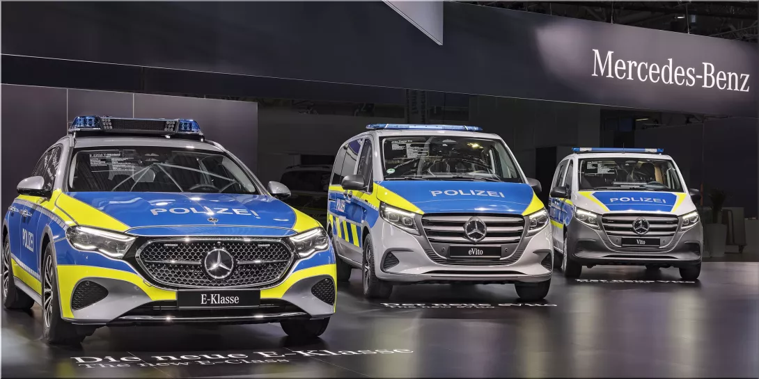 Mercedes-Benz Police Vehicles