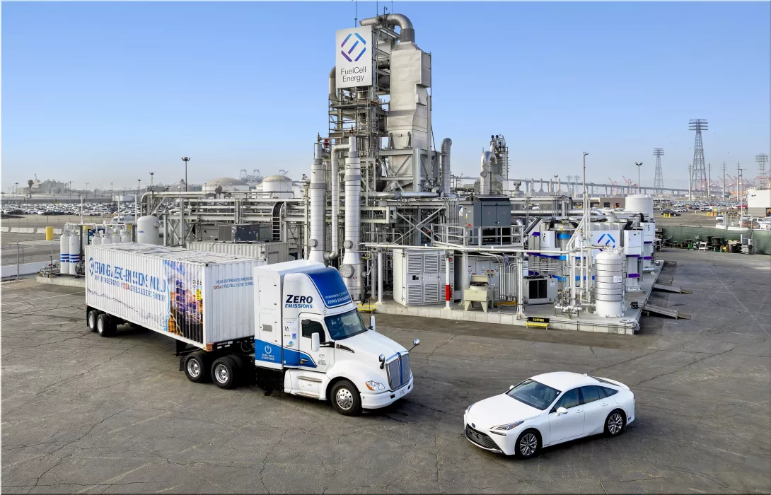 Toyota and FuelCell Energy Launch World's First Tri-gen System at Port of Long Beach